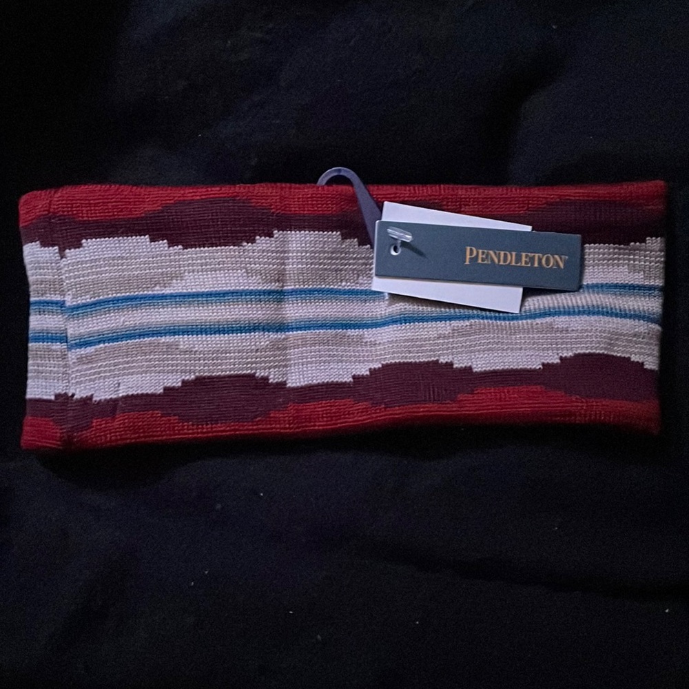(NEW!) Cozy Pendleton fleece-lined headband